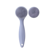 Miniso Silicone Long-Handle Facial Cleansing Brush (With Replacement Head)