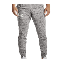 Under Armour Men's Rival Terry Joggers (Onyx White)