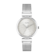 HUGO Sweet Women's Stainless Steel Watch (Silver White)