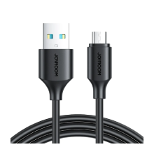 Joyroom S-UM018A9 2.4A USB-A to Micro Fast Charging Data Cable (1m) – Black 