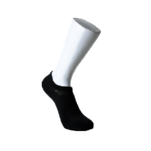 MINISO Breathable Low-cut Socks for Women (3 Pairs) - (Black)