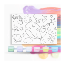 Miniso Painting Kit 10*15cm (Whale)