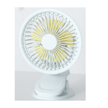 Miniso 1200mAh Mini Clip On Fan - White