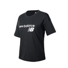 New Balance Women’s Lifestyle Short Sleeve T Shirt (Black)